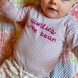 Carter's Light Purple Striped Baby Bodysuit for the Aunties (3 for 10)